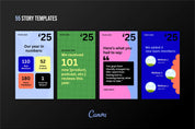 2025 Spotify Wrapped Templates (Canva)