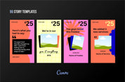 2025 Spotify Wrapped Templates (Canva)