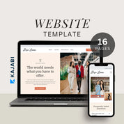 Bryn Lizzie  -  Kajabi Website Template