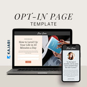 Bryn Lizzie - Kajabi Opt-In Page Template