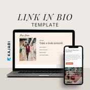 Bryn Lizzie - Kajabi Links Page Template