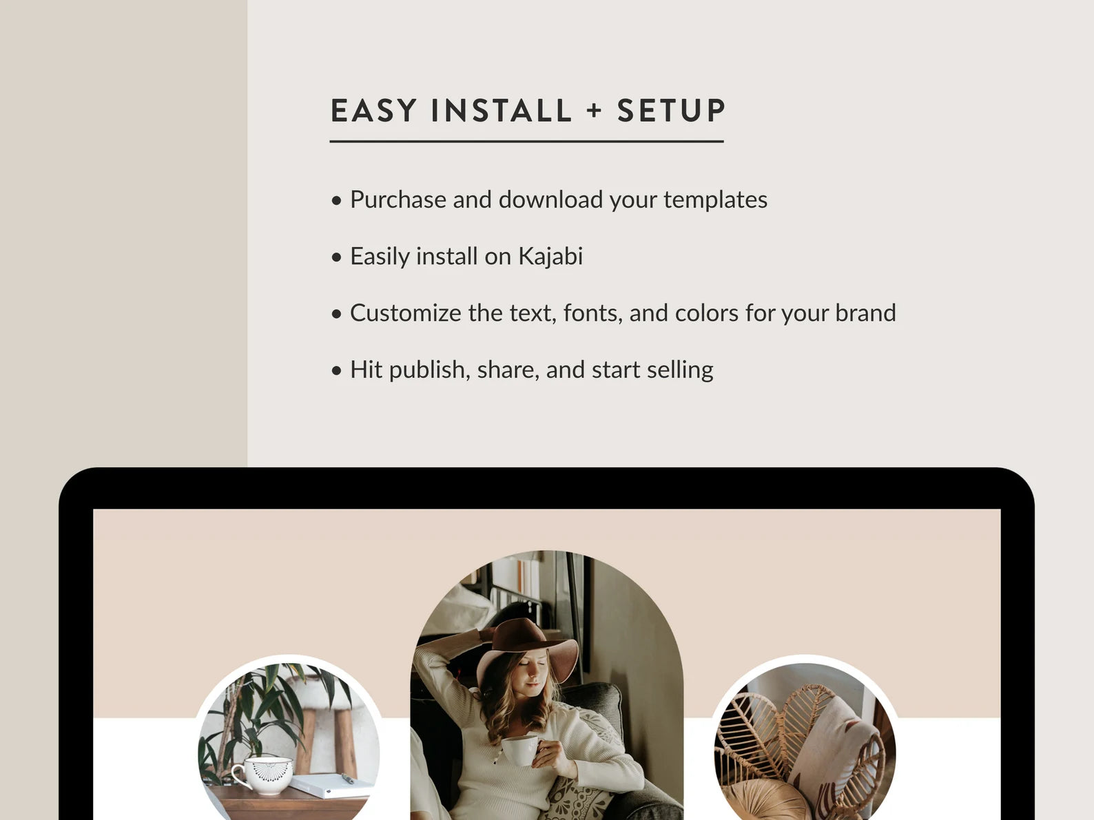 Adelaide - Kajabi Sales Page Template