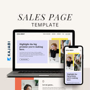 Leila Gray - Kajabi Sales Page Template