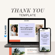 Leila Gray - Kajabi Thank You Page Template