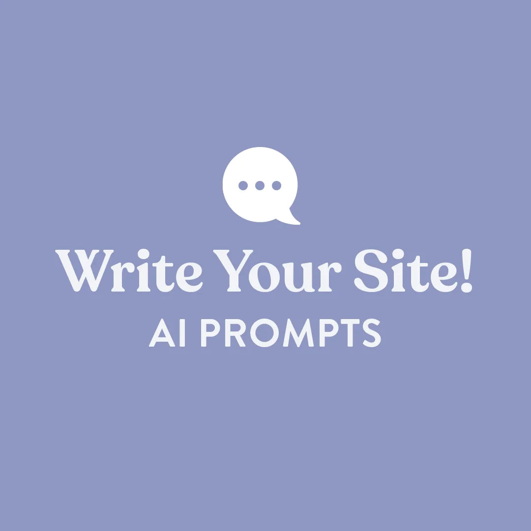 Write Your Site! AI Prompts